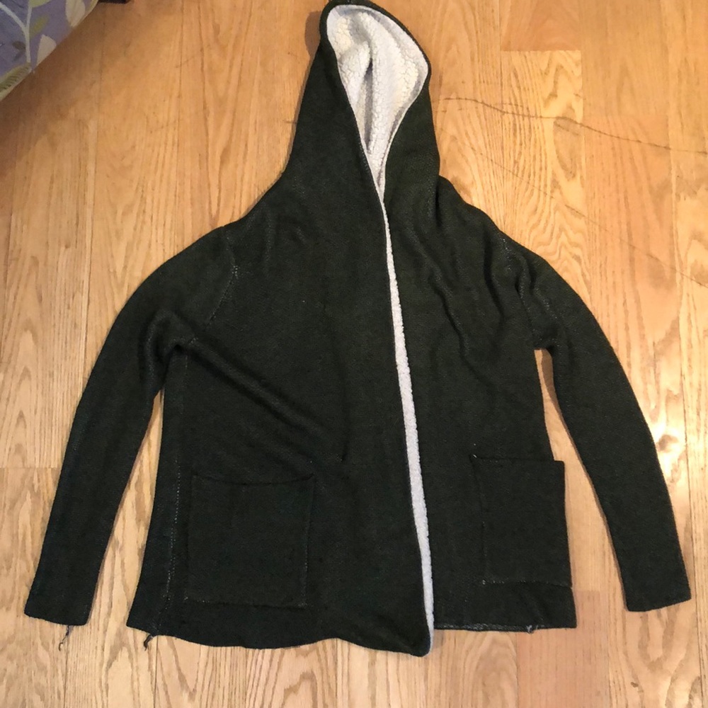 Cardigan with Hood